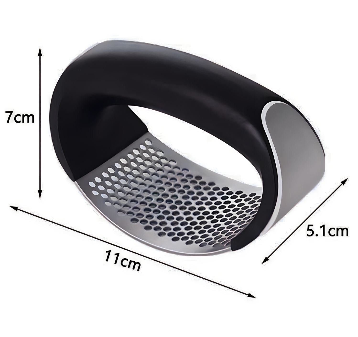 Garlic Press Mincer Crusher - The Kitchen Solution