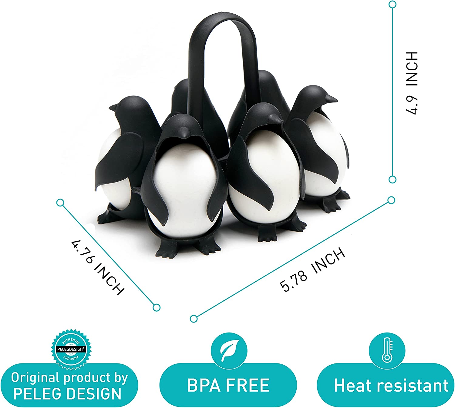 Penguin Boiled Egg Cooker - The Kitchen Solution